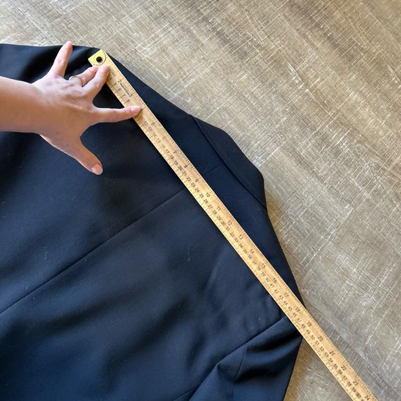 Italian Pure Virgin wool 44 Gold Button Double Breast Sport Coat academia preppy - Picture 14 of 16